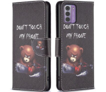 Купить - чехол для смартфона  Чехол-книжка Deexe Color Wallet для Nokia G42 - Bear