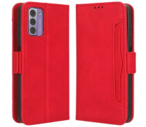 Купить - чехол для смартфона  Чехол Deexe Wallet Stand для Nokia G42 - Red