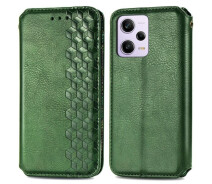 Купить - чехол для смартфона  Чехол Deexe Rhombus Wallet для Xiaomi Poco X5 Pro / Redmi Note 12 Pro 5G - Green