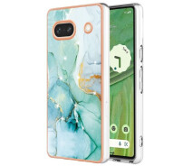 Купить - чехол для смартфона  Защитный чехол Deexe Marble Style для Google Pixel 7a - Green