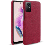 Купить - чехол для смартфона  Защитный чехол KSQ Cloth Style для Xiaomi Redmi Note 12S - Red