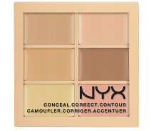 Купить - корректор, консилер для лица  Палитра для контуринга и коррекции NYX Cosmetics Conceal, Correct, Contour Palette LIGHT (3CP01)