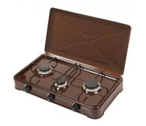 Купить - настольную плиту  Настольная газовая плита Ravanson K-03BR Brown (iz14551)