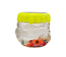 Купить - игрушку-антистресс  Вязкая масса, слайм "Crystal Slime" Danko Toys CS-01-01U с бусинками (Желтый) (CS-01-01U(Yellow)
