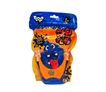 Купить - игрушку-антистресс  Лизун-антистресс "Mega Stretch Slime" Danko Toys SLM-12-01U 500 гр (Оранжевый) (SLM-12-01U(Orange)