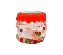 Купить - игрушку-антистресс  Вязкая масса, слайм "Crystal Slime" Danko Toys CS-01-01U с бусинками (Оранжевый) (CS-01-01U(Orange)