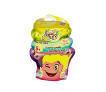 Купить - игрушку-антистресс  Вязкая масса "Fluffy Slime" Danko Toys FLS-02-01U упаковка 500 мл (Желтый) (FLS-02-01U(Yellow)