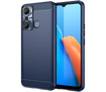 Купить - чехол для смартфона  Чехол-накладка Polished Carbon для Infinix Hot 20i blue
