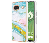 Купить - чехол для смартфона  Защитный чехол Deexe Marble Style для Google Pixel 7a - Light Green