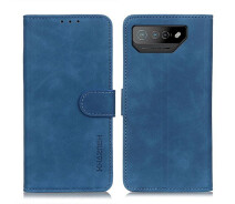 Купить - чехол для смартфона  Чехол-книжка KHAZNEH Retro Wallet для ASUS ROG Phone 7 - Blue