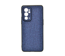 Купить - чехол для смартфона  Чехол накладка New Textile leather для OnePlus 9RT blue
