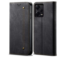 Купить - чехол для смартфона  Чехол-книжка UniCase Jeans Wallet для Xiaomi Poco X5 Pro / Redmi Note 12 Pro 5G - Black
