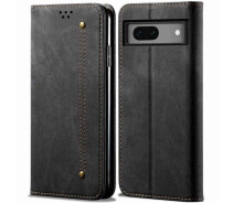 Купить - чехол для смартфона  Чехол-книжка UniCase Jeans Wallet для Google Pixel 7a - Black
