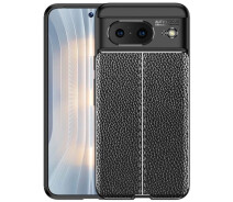 Купить - чехол для смартфона  Защитный чехол Deexe Leather Cover для Google Pixel 8 - Black