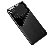 Купить - чехол для смартфона  Защитный чехол Deexe Magnetic Leather Cover для Xiaomi Poco X4 Pro - Black