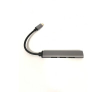 Купить - кардридер  Hub Hoco HB26 Type C to 3 Usb 2.0+Usb 3.0