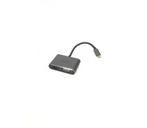 Купить - кардридер  USB Hub Hoco HB30 (Type C to USB 3.0+VGA+HDMI+Type C)