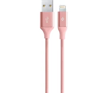 Купить - адаптер и кабель  Кабель Ttec (2DK16RA) USB - Lightning, AlumiCable, 1.2м, Rose Gold