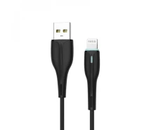 Купить - адаптер и кабель  Кабель USB-Lightning SkyDolphin S48L 3A 1m Black (USB-000422)