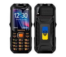 Купить - смартфон и мобильный телефон  Мобильный телефон Tkexun Q8 Black UA Flag Limited Edition