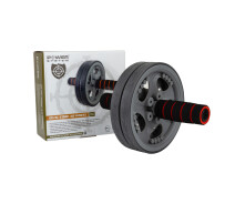 Купить - тренажер для пресса  Колесо для пресса Power System Dual-Core Ab Wheel PS-4042 (PS-4042_Grey-Black)