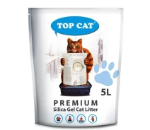 Купить - наполнитель для туалетов  Наполнитель для кошачьего туалета Top Cat premium 480101 силикагелевый 5 л