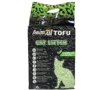 Купить - наполнитель для туалетов  Наполнитель для кошачьего туалета AnimAll Тофу с ароматом зеленого чая Соевый комкующий 2.6 кг 6 л (2000981103897/4820224500355)