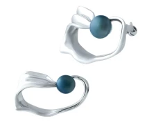 Купить - брошь  Серебряная брошка SilverBreeze с натуральным жемчугом (1918579) 