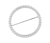 Купить - брошь  Серебряная брошка SilverBreeze с фианитами (2102250)