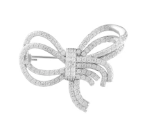 Купить - брошь  Серебряная брошка SilverBreeze с фианитами (2101161)