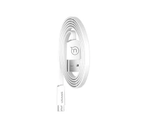 Купить - адаптер и кабель  Дата кабель USAMS US-SJ201 USB to MicroUSB 2A (1.2m) Белый