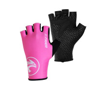 Купить - велоперчатки  Велоперчатки X-Tiger XM-DPST-17503 Pink White 2XL спортивные без пальцев велосипедные перчатки