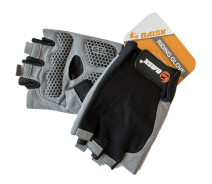 Купить - велоперчатки  Велосипедные перчатки беспалые Baisk BSK-606 Riding Glove black-gray XL