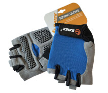 Купить - велоперчатки  Велосипедные перчатки беспалые Baisk BSK-606 Riding Glove blue L
