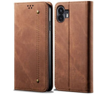 Купить - чехол для смартфона  Чехол-книжка UniCase Jeans Wallet для Nothing Phone (2) - Coffee