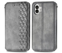 Купить - чехол для смартфона  Чехол Deexe Rhombus Wallet для Nothing Phone (2) - Grey