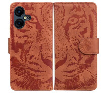Купить - чехол для смартфона  Чехол-книжка Deexe Tiger для TECNO Pova Neo 3 - Brown