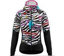 Купить - куртку женскую  Женская куртка с капюшоном CRAZY SUMMIT WOMAN BLACK-ZEBRA S