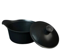 Купить - кастрюлю и казан  Кастрюля 4,5 л Greblon Diamond Gusto Casa Royal D-UKR2040 Black
