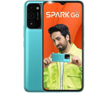 Купить - смартфон и мобильный телефон  Смартфон TECNO Spark Go 2022 (KG5m) 2/32Gb NFC Dual SIM Turquoise Cyan UA UCRF