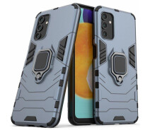 Купить - чехол для смартфона  Чехол Fiji Ring для Samsung Galaxy A13 4G (A135)/(A137) бронированный бампер с кольцом темно-синий