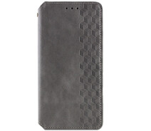 Купить - чехол для смартфона  Кожаный чехол книга GETMAN Cubic (PU) для Samsung Galaxy M34 5G (Серый) (1606598)