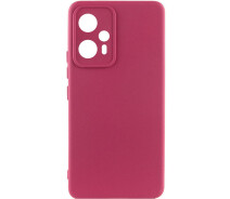 Купить - чехол для смартфона  Чехол Silicone Cover Lakshmi Full Camera (A) для Xiaomi Redmi Note 12T Pro (Бордовый/Marsala) (1591387)