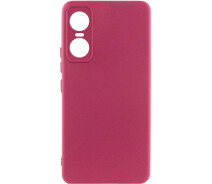 Купить - чехол для смартфона  Чехол Silicone Cover Lakshmi Full Camera (A) для Tecno Pop 6 Pro (Бордовый/Marsala) (1583592)