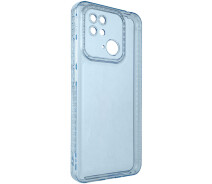 Купить - чехол для смартфона  Чехол TPU Starfall Clear для Xiaomi Redmi 10C (Голубой) (1566478)
