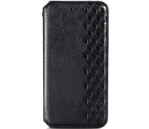 Купить - чехол для смартфона  Кожаный чехол книга GETMAN Cubic (PU) для Xiaomi Poco X5 Pro 5G (Черный) (100131719)