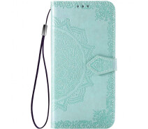 Купить - чехол для смартфона  Кожаный чехол (книга) Art Case с визитницей для Xiaomi Poco X5 Pro 5G (Бирюзовый) (100131684)