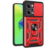 Купить - чехол для смартфона  Ударопрочный чехол Camshield Serge Ring для Xiaomi Poco X5 Pro 5G (Красный) (100131436)