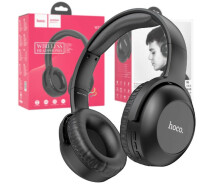 Купить - наушники  Беспроводные накладные блютуз наушники HOCO W33 Bluetooth Черные