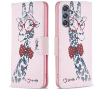 Купить - чехол для смартфона  Чехол-книга Deexe Color Wallet Samsung Galaxy M34 - Giraffe